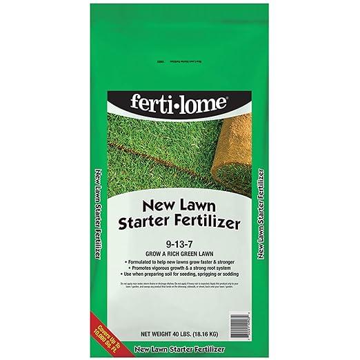 Fertilome New Lawn Starter Fertilizer 9-13-7 40lbs