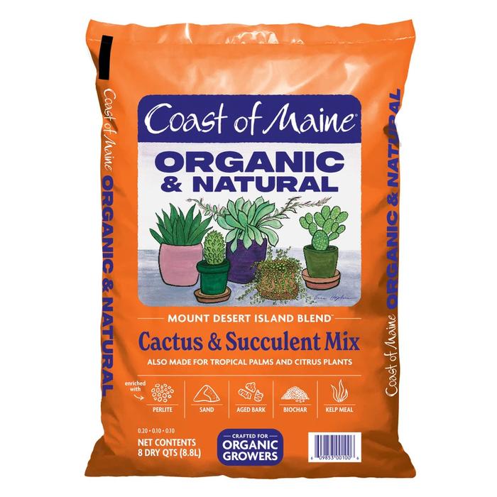 Coast of Maine Cactus & Succulent Mix 8 qt