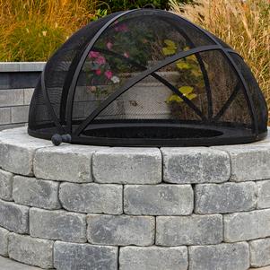 Unilock Sunset Round Fire Screen